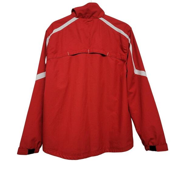 Adidas Red NCSU College Softball Jacket Small 623 - Picture 2 of 14